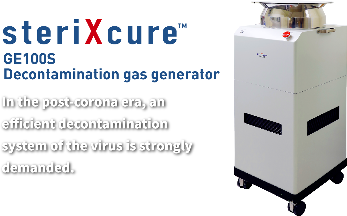 sterixcure GE100S Decontamination gas generator 